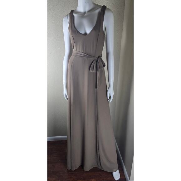 Show Me Your Mumu Chiffon Jenn Maxi Dress Bridesmaid Dress - Medium - Picture 6 of 12
